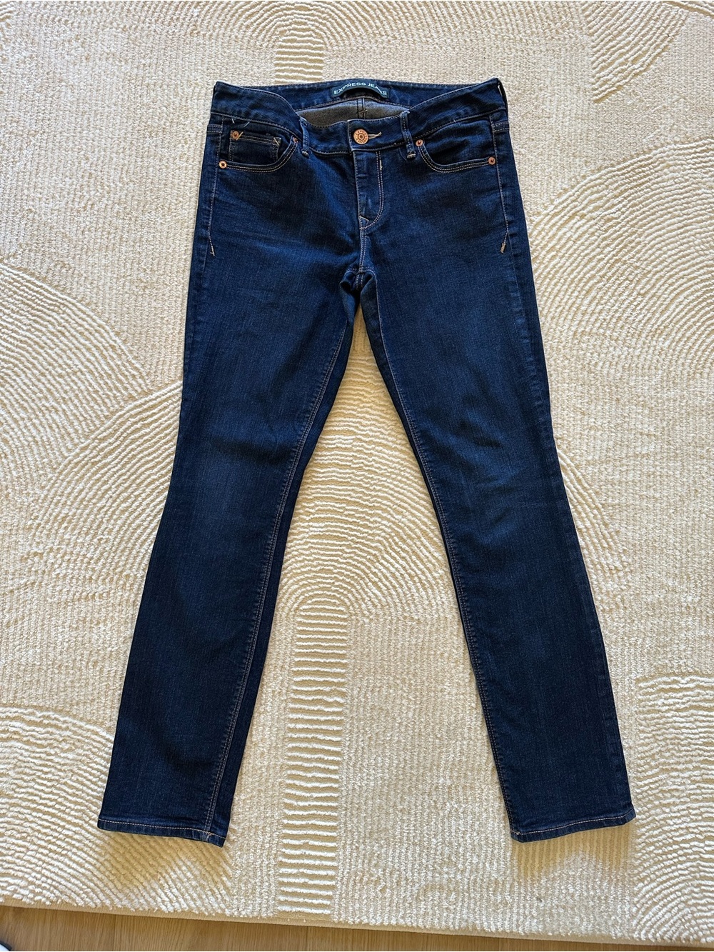 Express Ankle Skinny Stella Low rise jean